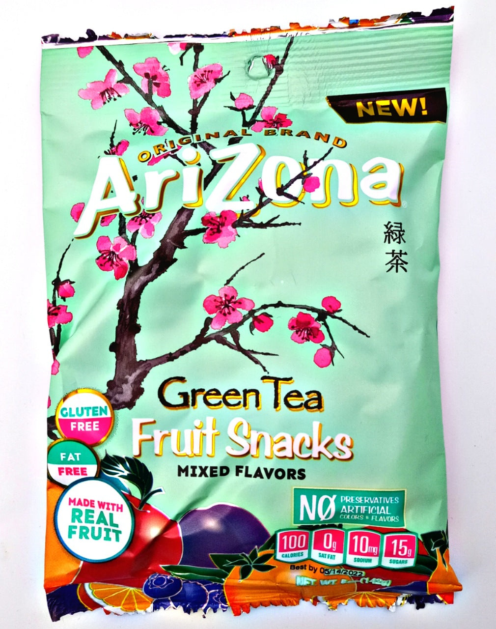 Green Tea Fruit Snacks