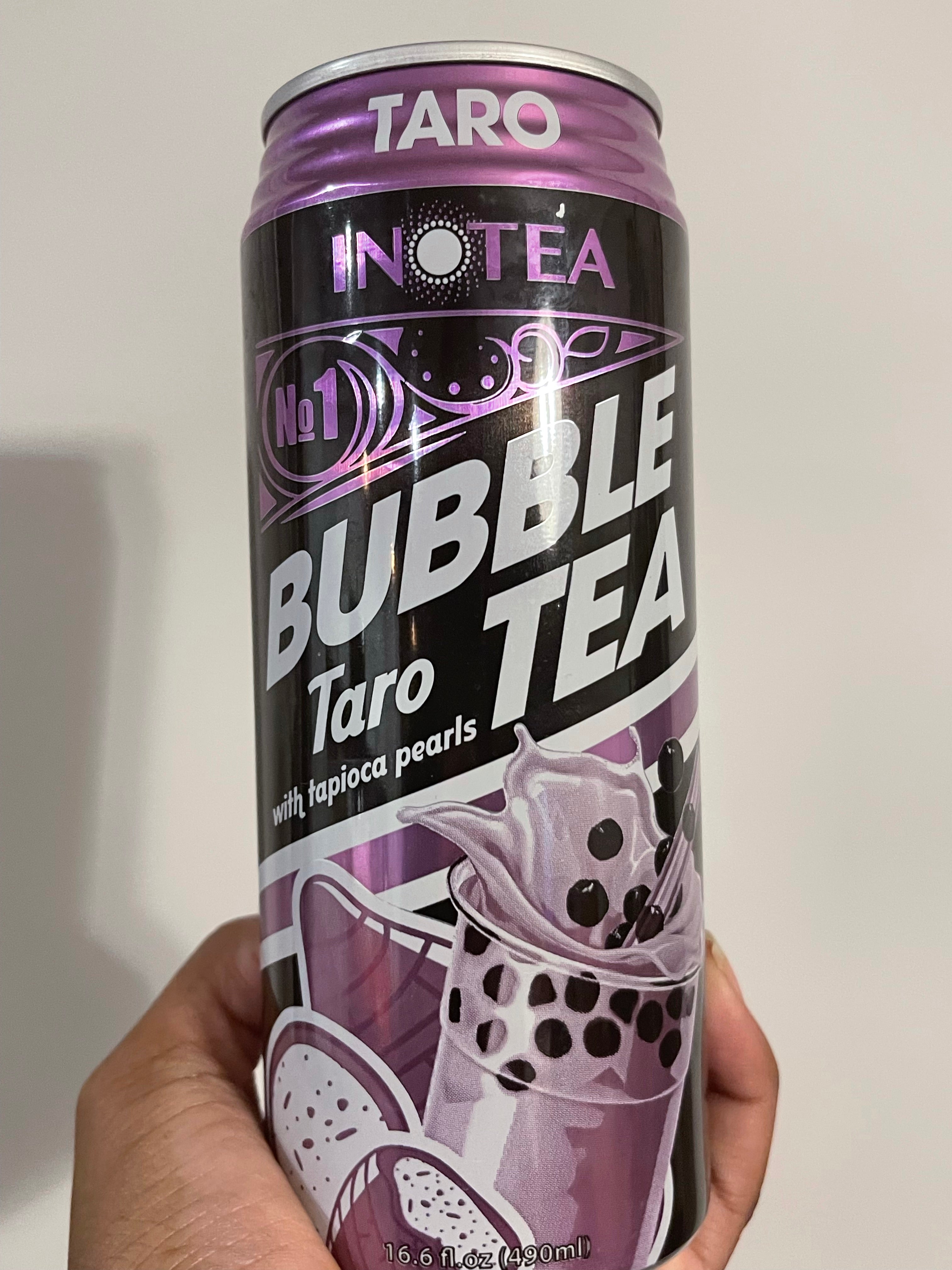 Taro Bubble Tea with Pearls